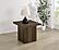 Devar Square Engineered Wood Side End Table - Dark Pine by Coaster