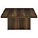 Devar Square Engineered Wood Cocktail Coffee Table - Dark Pine by Coaster