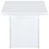 Devar Square Engineered Wood Side End Table - White High Gloss by Coaster