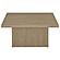 Devar Square Engineered Wood Cocktail Coffee Table - Latte by Coaster