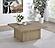 Devar Square Engineered Wood Cocktail Coffee Table - Latte by Coaster