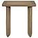 Adina Square Wood Side End Table Distressed - Light Brown by Coaster