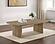 Adina Rectangular Wood Coffee Table Distressed - Light Brown by Coaster