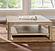 Solano Square Wood Cocktail Coffee Table - Weathered Mango by Coaster