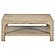 Solano Square Wood Cocktail Coffee Table - Weathered Mango by Coaster