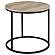 Lainey Round Occasional Side End Table - Distressed Pine by Coaster