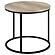 Lainey Round Occasional Side End Table - Distressed Pine by Coaster