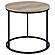 Lainey Round Occasional Side End Table - Distressed Pine by Coaster