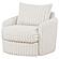 Sarco Corduroy Upholstered Swivel Accent Arm Chair - Ivory by Coaster