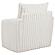 Sarco Corduroy Upholstered Swivel Accent Arm Chair - Ivory by Coaster