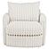 Sarco Corduroy Upholstered Swivel Accent Arm Chair - Ivory by Coaster