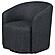 Mossbrook Fabric Upholstered Swivel Accent Chair - Anthracite by Coaster