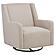 Sorrel Fabric Upholstered Swivel Glider Arm Chair - Latte by Coaster