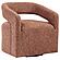 Westhill Boucle Upholstered Swivel Accent Chair - Berry by Coaster