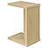 Clower Engineered Wood C-Shaped Sofa Side Table - Light Oak by Coaster