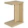 Clower Engineered Wood C-Shaped Sofa Side Table - Light Oak by Coaster