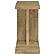 Clower Engineered Wood C-Shaped Sofa Side Table - Mango by Coaster