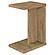 Clower Engineered Wood C-Shaped Sofa Side Table - Mango by Coaster