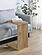 Clower Engineered Wood C-Shaped Sofa Side Table - Mango by Coaster