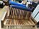 Carvita Futon Frame Red Oak Queen Size by Prestige