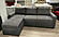 Concept Reversible Sectional Sofa Bed Dark Gray with Storage Chaise by Prestige Furnishings