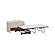 Juna Twin Desk Dream Console Cabinet Bed Gray by Dream Console