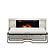 Soren Queen Fireplace Dream Console Bed Whitewash by Dream Console