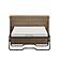 Soren Twin Two Door Desk Dream Console Bed Light Oak by Dream Console