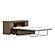 Soren Queen Fireplace Dream Console Bed Light Oak by Dream Console