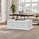 Soren Twin Lift Top Coffee Table Dream Console Bed White by Dream Console
