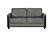 NordicREST Mia Fabric Sleeper Sofa by Fjords Nordic
