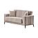 Adela 2-Pieces Sofa & Loveseat Set - Cream by Furnia Furniture