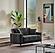 Adela Convertible Loveseat - Anthracite by Furnia Furniture