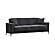 Adela 2-Pieces Sofa & Loveseat Set - Anthracite by Furnia Furniture