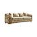 Arizona Stationary Sofa - Beige by Furnia Furniture