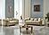 Arizona 2-Pieces Sofa & Loveseat Set - Beige by Furnia Furniture