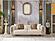 Bella Stationary Loveseat - Cream by Furnia Furniture