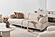 Bern Convertible Sofa - Cream by Furnia Furniture