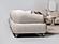Bern 2-Pieces Sofa & Loveseat Set - Cream by Furnia Furniture