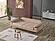 Beta Convertible Sofa - Beige by Furnia Furniture