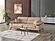 Beta 2-pieces Sofa & Loveseat Set - Beige by Furnia Furniture