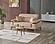 Beta 2-pieces Sofa & Loveseat Set - Beige by Furnia Furniture