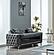 Bolivya 2-Pieces Sofa & Loveseat Set - Grey by Furnia Furniture