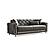 Bolivya 2-Pieces Sofa & Loveseat Set - Grey by Furnia Furniture