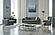 Bolivya Chair - Grey W/Silver Leg by Furnia Furniture