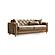 Bolivya 2-Pieces Sofa & Loveseat Set - Beige by Furnia Furniture
