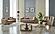 Bolivya Chair - Beige W/Gold Legs by Furnia Furniture