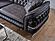 Bravo Convertible Sofa - Black by Furnia Furniture