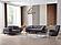 Bravo 2-pieces Sofa & Loveseat Set - Black by Furnia Furniture