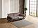 Bravo Convertible Sofa - Brown by Furnia Furniture